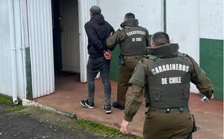 Carabineros detiene a sujeto por robo con intimidación y porte de droga en Río Bueno