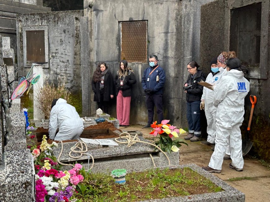 Exhuman restos de adulto mayor en Valdivia para determinar circunstancias de su muerte