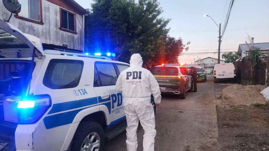 Hombre es detenido por homicidio tras defenderse de ataque en su domicilio en Osorno