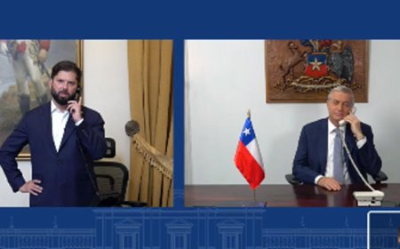 Presidente Boric llama a José Antonio Kast y le ofrece colaboración para una transición ordenada