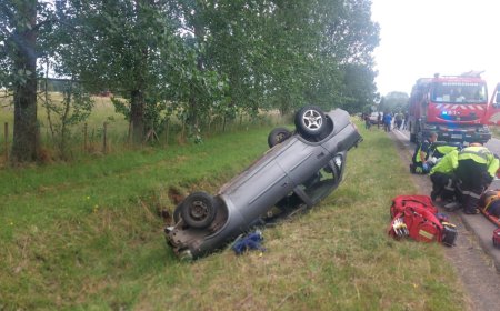 Conductor fallece tras perder el control de su vehículo en accidente de tránsito en ruta de Río Bueno