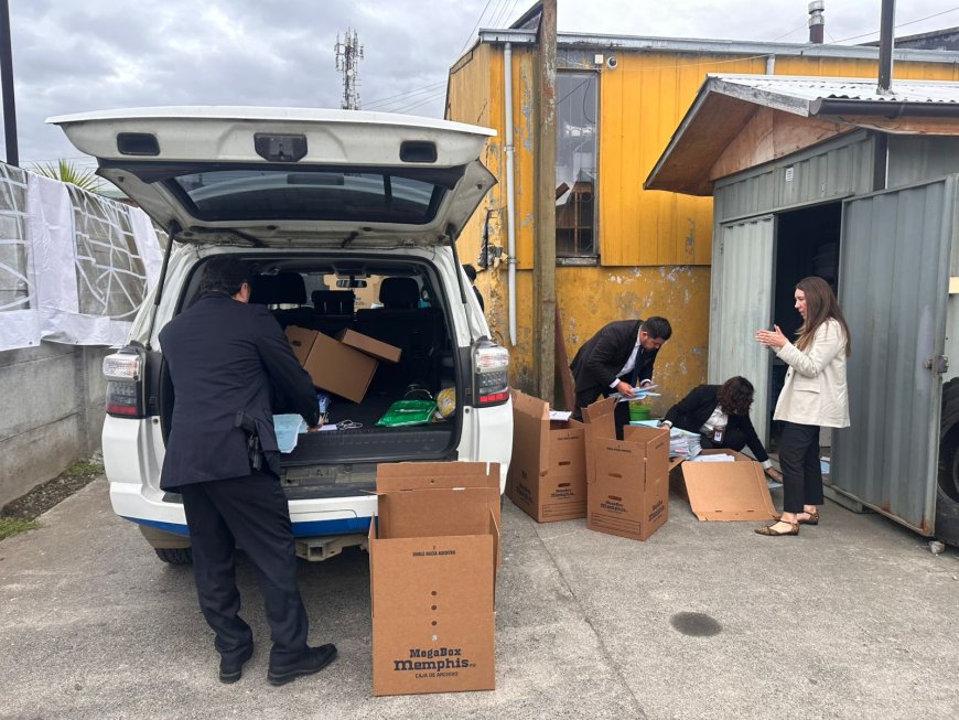 Fiscalía incauta documentos en Municipalidad de Río Bueno en investigación por corrupción