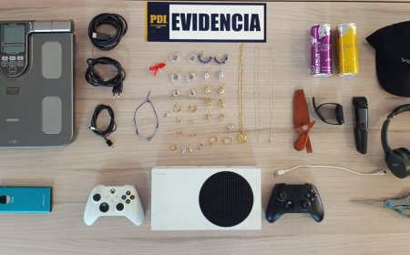 PDI detiene a hombre 20 minutos después de quedar en libertad por cometer un nuevo robo