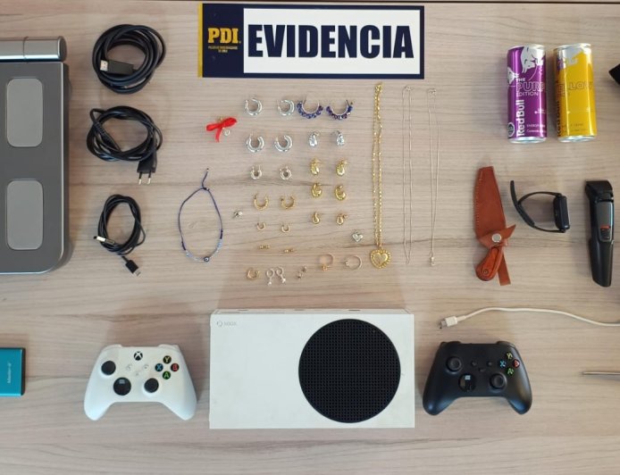 PDI detiene a hombre 20 minutos después de quedar en libertad por cometer un nuevo robo