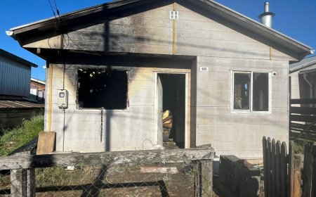 Detienen a propietario por provocar incendio en su propia vivienda en Río Bueno