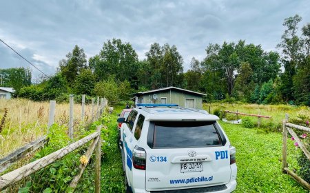 PDI Investiga muerte accidental de hombre de 38 años en vivienda rural de Lago Ranco