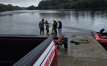 Joven de 22 años cae al río Bueno y es buscado por equipos de emergencia