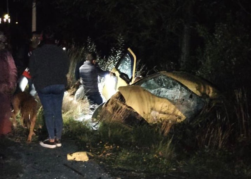 Cuatro fallecidos y seis lesionados deja colisión de alta energía en ruta de Mariquina