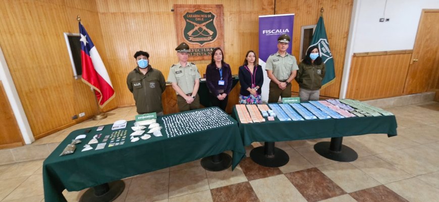 Cinco detenidos y siete allanamientos en Valdivia desarticulan banda vinculada a homicidio en población San Pedro