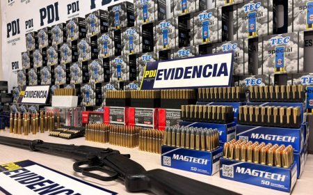 Operación "Aliados" de la PDI desarticula red de tráfico ilegal de armas y municiones en Osorno