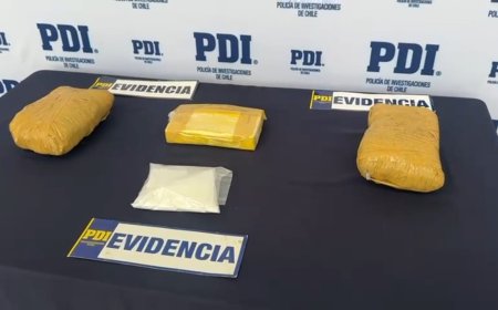Más de 3,6 kilos de droga y cuatro detenidos deja operativo antidrogas de la PDI en Valdivia