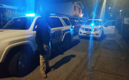 PDI desplegó operativo antinarcóticos con equipos tácticos en La Unión: allanan viviendas utilizadas para acopio y venta de drogas