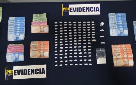 Desbaratan punto de microtráfico en La Unión: tres detenidos y más de mil dosis de cocaína base incautadas