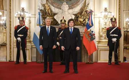 Milei recibe a Kast en Casa Rosada y refuerza alianza política regional entre Chile y Argentina