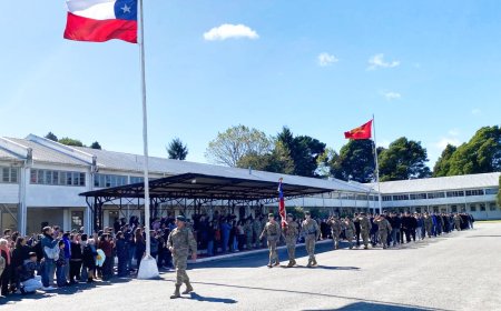 Acuartelan a 105 jóvenes en Valdivia para el servicio militar 2026-2027 en el Batallón "Membrillar"