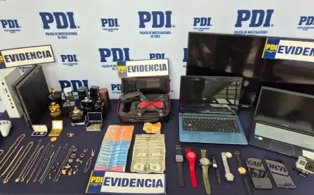 PDI detiene a adolescente de 14 años por robo en viviendas de Valdivia y recupera especies
