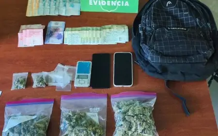 Carabineros desbarata punto de droga en La Unión que abastecía a cuatro comunas de la región de Los Ríos