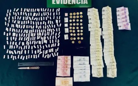 Dos sujetos fueron detenidos por microtráfico en población San Pedro de Valdivia: uno mantenía orden de aprehensión vigente