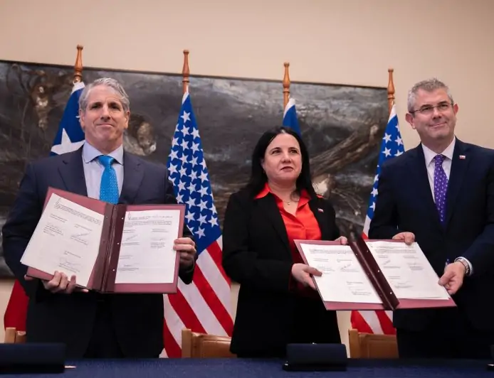 Chile y Estados Unidos firman acuerdo de seguridad por US$1 millón para fortalecer lucha contra crimen organizado transnacional