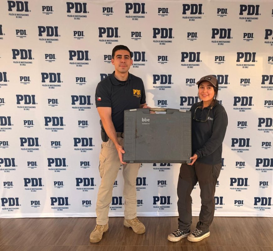 PDI restituye a su propietario equipo científico avaluado en más de 50 millones de pesos 