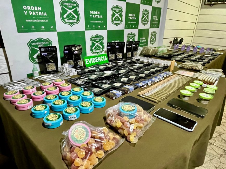 Carabineros del OS7 desarticula asociación criminal dedicada al tráfico de drogas en Valdivia 