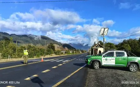 Un fallecido y 14 accidentes deja fin de semana largo en Los Ríos