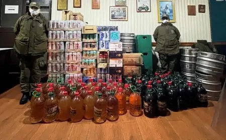 Más de 1.600 litros de alcohol son incautados por Carabineros en San Pablo