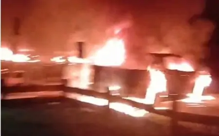 Cuatro camionetas son quemadas en ataque incendiario en Collipulli una día después del operativo en Temucuicui