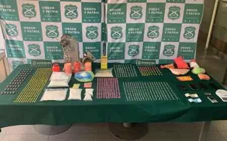 Laboratorio clandestino de drogas sintéticas en Quilicura es desarticulado por OS7 Valdivia con cinco detenidos colombianos