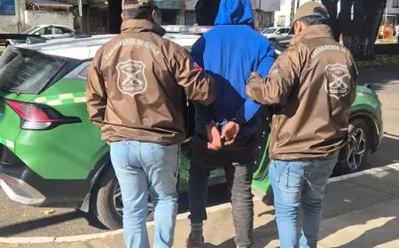 Hombre es sorprendido robando cilindro de gas y otras especies en vivienda de Río Bueno y detenido por Carabineros de la SIP