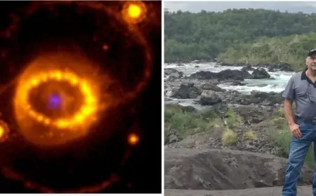 Riobuenino Oscar Duhalde relata cómo descubrió la supernova más importante del siglo XX en la Nube de Magallanes en 1987