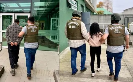 Pareja es detenida por Carabineros SIP de La Unión por robo y receptación tras recuperar especies en domicilio de los imputados