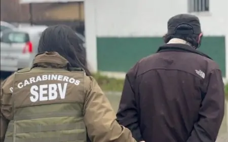 Siete detenidos en Valdivia, Río Bueno y La Unión por diversos delitos y con órdenes de aprehensión vigentes