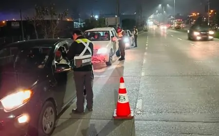 Carabineros detiene a 28 personas en operativo "Ronda Impacto" en Los Lagos con más de 1.900 controles preventivos