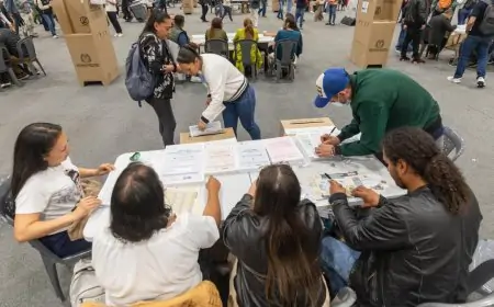 Colombia elige nuevo presidente este domingo con más de 40 millones de ciudadanos habilitados para votar en 13.742 puestos