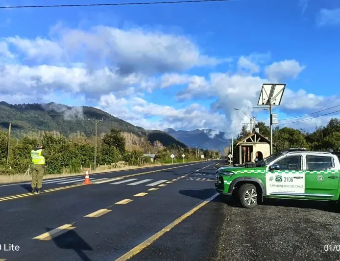 Un fallecido y 14 accidentes deja fin de semana largo en Los Ríos