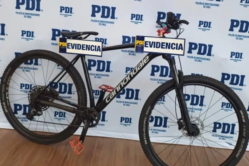 Hombes es detenido en Valdivia por receptación de bicicleta de $2 millones que intentaba vender por Marketplace