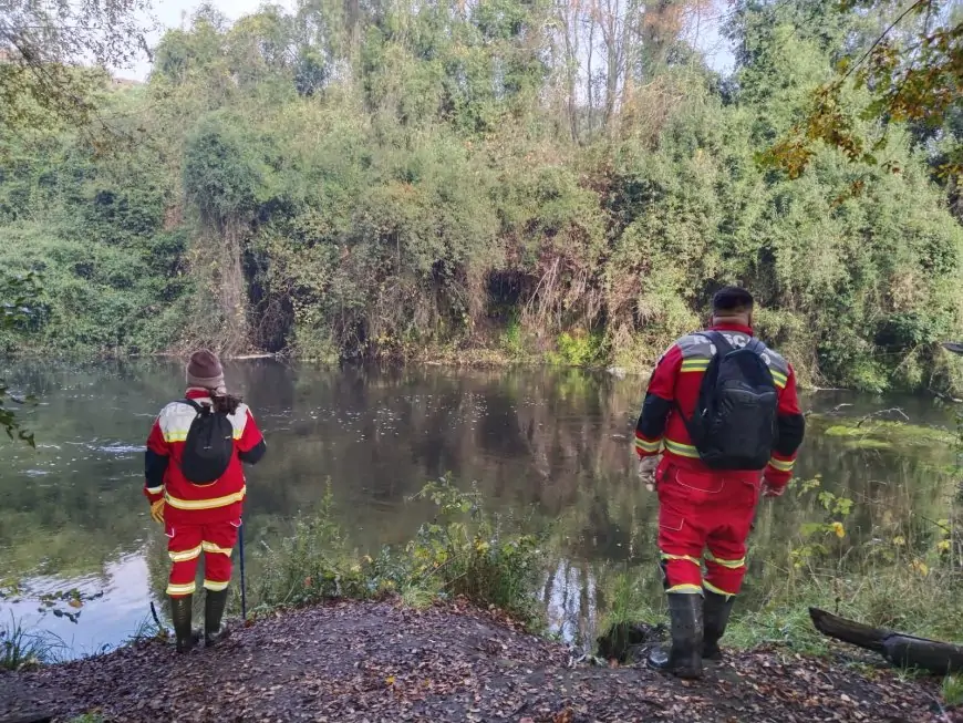 ONG UBRO continúa infructuosa búsqueda de Evaldo Villanueva Monsalve en poza del río Contra en Río Bueno