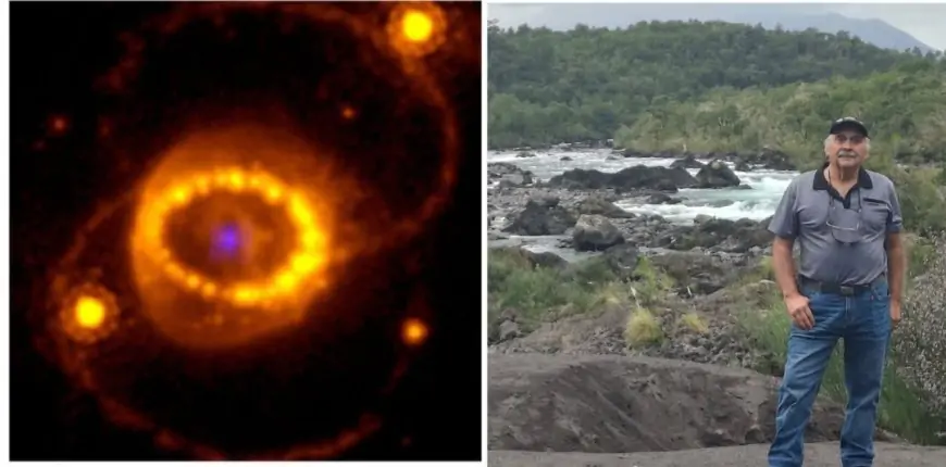 Riobuenino Oscar Duhalde relata cómo descubrió la supernova más importante del siglo XX en la Nube de Magallanes en 1987