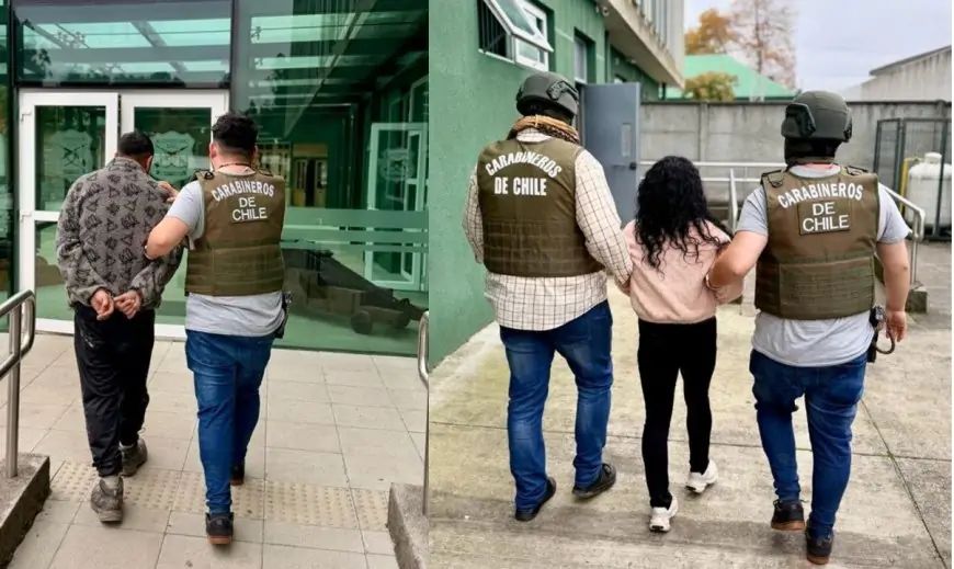 Pareja es detenida por Carabineros SIP de La Unión por robo y receptación tras recuperar especies en domicilio de los imputados
