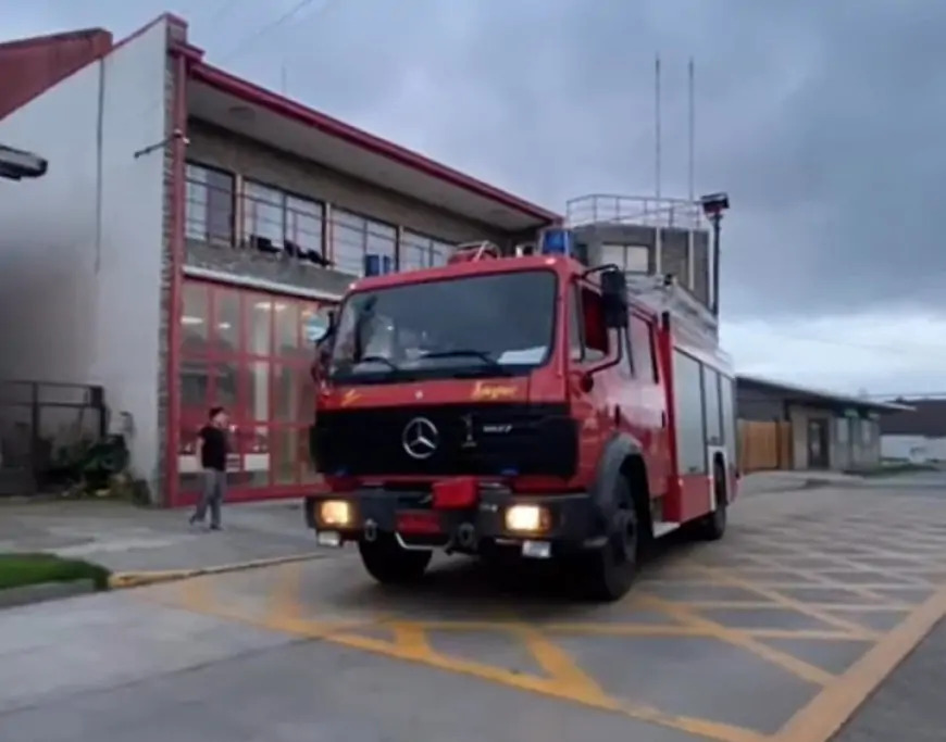 Hombre resulta con graves quemaduras tras aparente explosión en taller mecánico de Paillaco mientras realizaba trabajos de soldadura