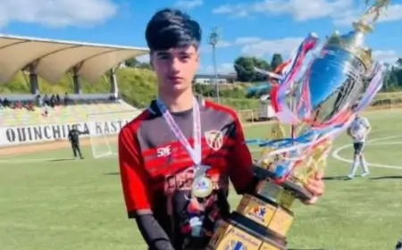 Joven deportista Matías Guentrepan falleció este jueves en Osorno tras heridas causadas por disparo con rifle de postón