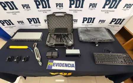 Detienen a dos sujetos de 17 y 18 años por robo y daños en gimnasio municipal de Castro: especies avaluadas en $1.200.000