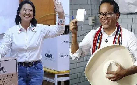 Keiko Fujimori podría revertir resultado en Perú con votos del extranjero y actas impugnadas tras estrecho margen frente a Sánchez
