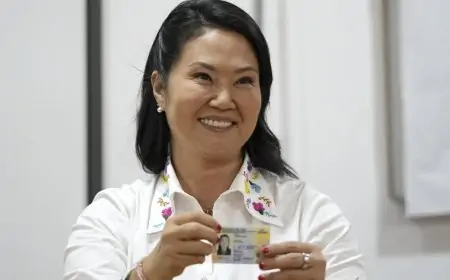 Fujimori aventaja a Sánchez por menos de mil votos en Perú a cinco días del balotaje