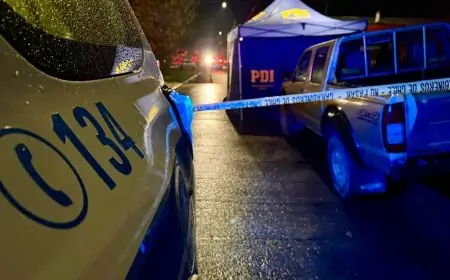 Hombre de 53 años fallece y su hijo de 33 resulta herido tras múltiples impactos balísticos en Osorno