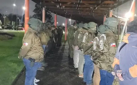 Carabineros de Los Ríos realiza ronda policial extraordinaria y registra 12 detenidos y 953 controles en la región
