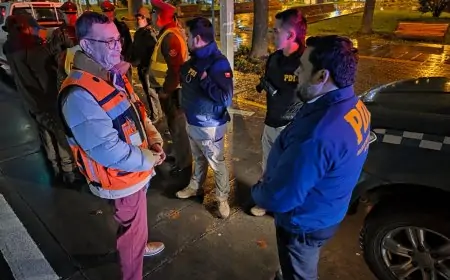 PDI lidera operativo focalizado por Ley de Extranjería en La Unión con apoyo de Delegación Provincial, Carabineros, municipio y SII