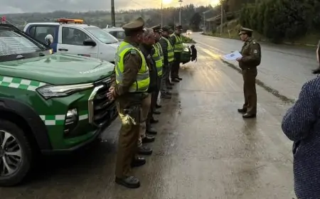 Carabineros y Seguridad Pública de Futrono realizan servicios preventivos focalizados para reforzar seguridad en la comuna