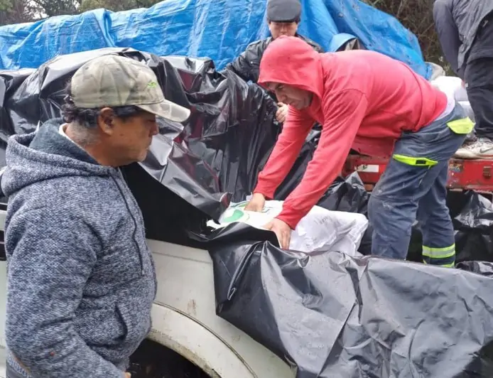 INDAP entrega más de $70 millones a 352 familias campesinas de La Unión para fortalecer producción y enfrentar el invierno